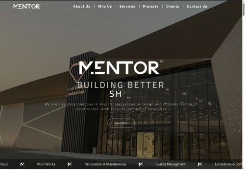 منتور للمقاولات والتشطيبات بالسعودية
الزيارات: 1018
التقيمم: 0
المصوتين: 0
القسم: الهندسة والمقاولات والإنشاءات
دليل مواقع عرب ويب سايت